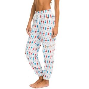 Aviator Nation Bolt Embroidery Sweats Size M